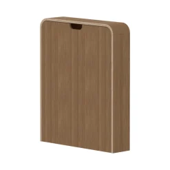 Nova væghængt Puslebord, eg