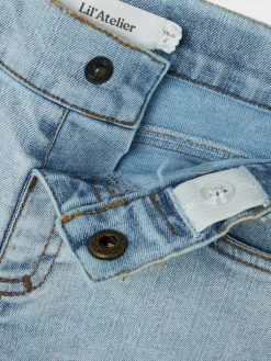 Nrone reg jeans 5545 - LGHBLUEDEN