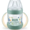 NUK for Nature Learner Bottle Silicon - Grøn
