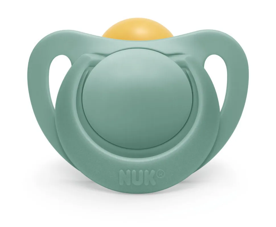 NUK Sut for Nature - Latex S2 Grøn 2-pak