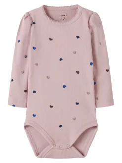 Nutti Langærmet Body - Burnished