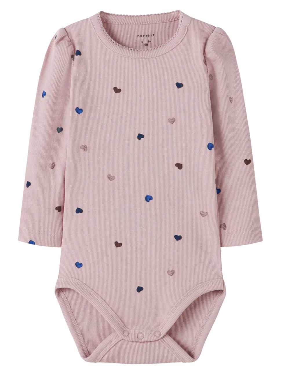 Nutti Langærmet Body - Burnished