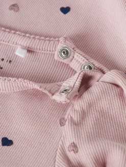 Nutti Langærmet Body - Burnished