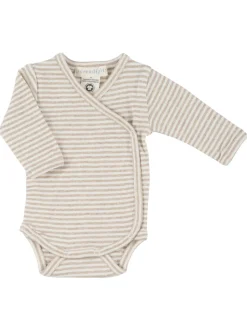 Nyfødt Slå-om Body - OATSTRIPE