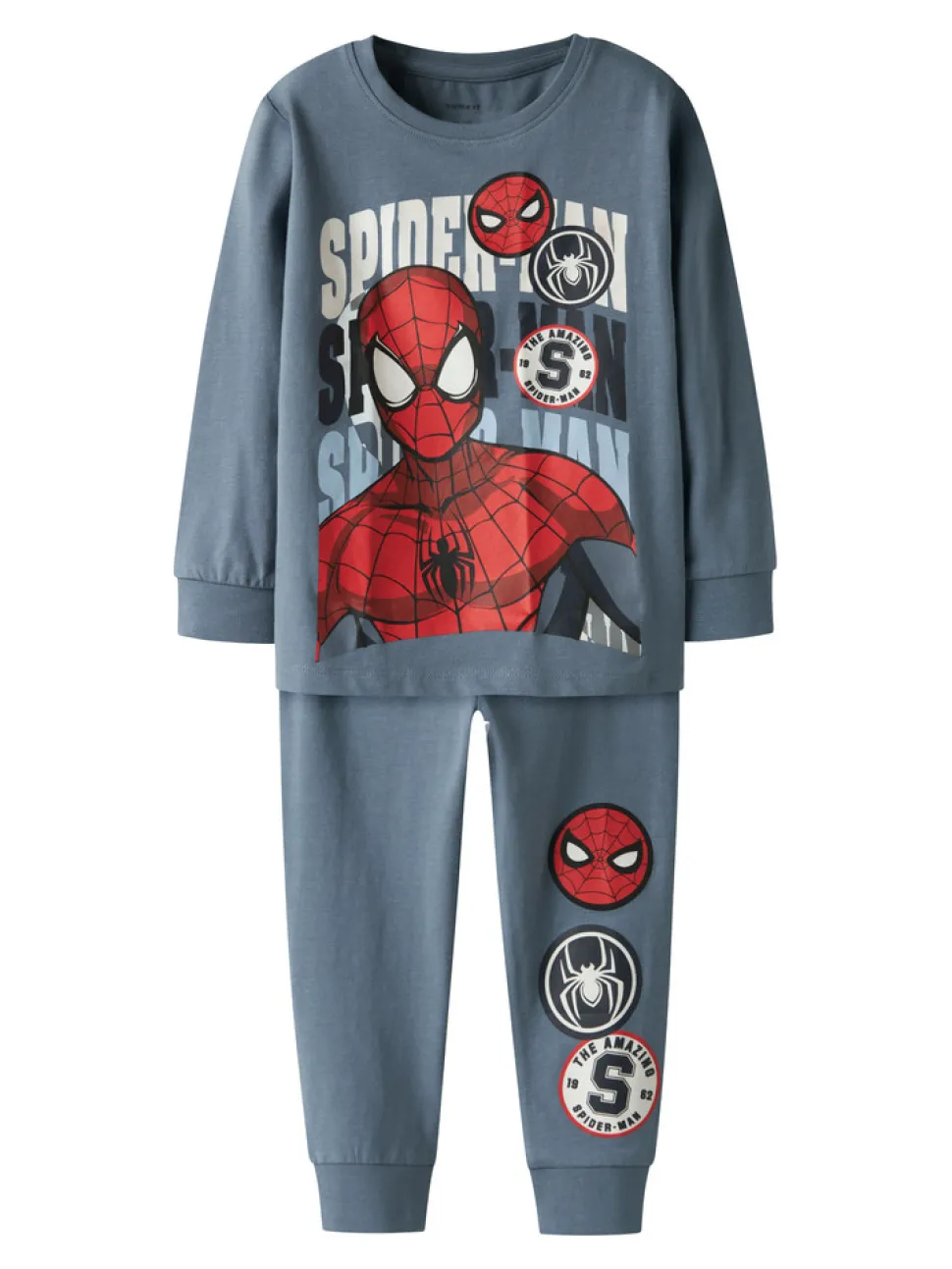 Octi Spiderman Nattøj Sæt - Flint Stone