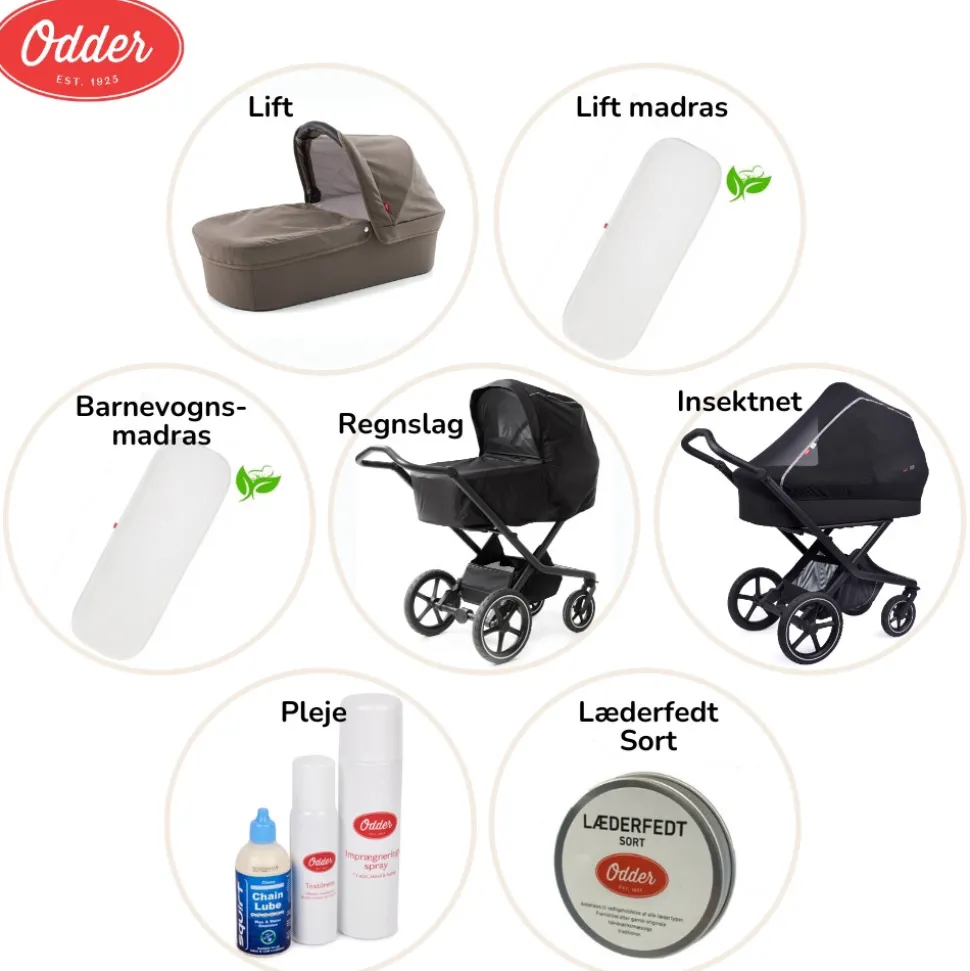 Odder Musthaves + Lift (linen) pakke