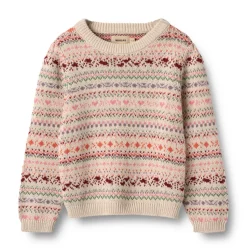 Olga Jaquard Pullover - Multi