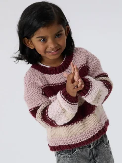 Oline Striktrøje - Burgundy