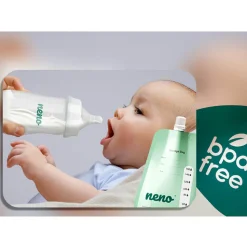 Opbevaringsposer brystmælk 20 poser + adapter