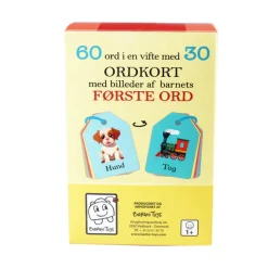 Ordkort - Mine Først Ord