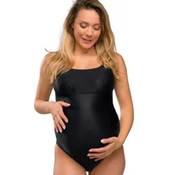Original graviditets badedragt sort m