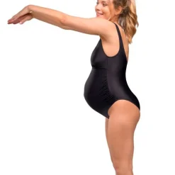 Original graviditets badedragt sort m