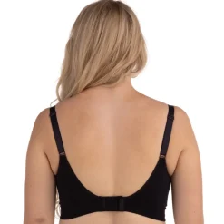 Original graviditets og amme-bh 2-pak - Beige+sort