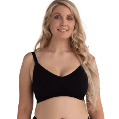 Original graviditets og amme-bh 2-pak - Beige+sort