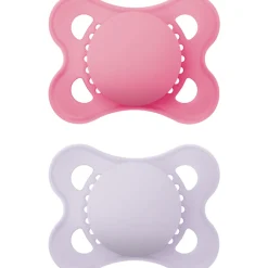 Original 0-6m Silicone unprinted Pink