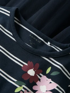 Orini Gurli Gris Tyl Kjole - Navy Blazer