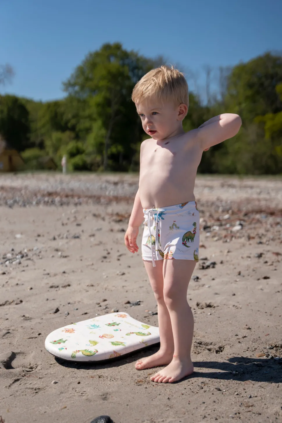 Orla – Badeshorts - BEIGE