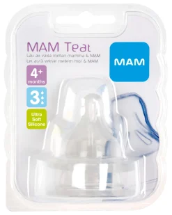 2-Pak Flaskesut Teat, Størrelse 3