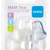2-Pak Flaskesut Teat, Størrelse 1