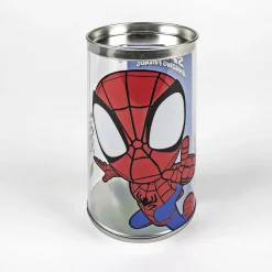 4-pak strømper i sparegris - Spidey - BLÅ/MIX