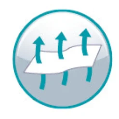 Panda Air Babypude - Grå