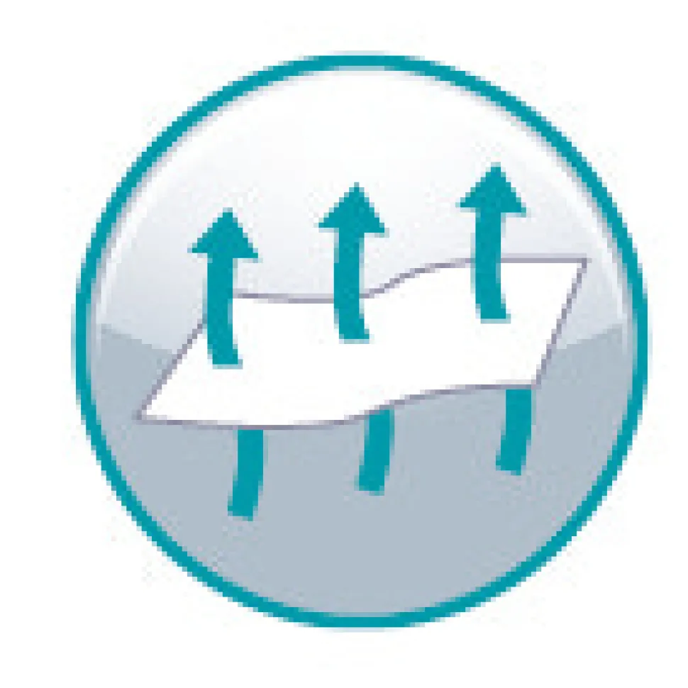 Panda Air Babypude - Grå