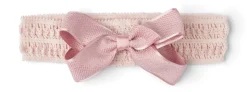Pandebånd m/sløjfe - Rosa