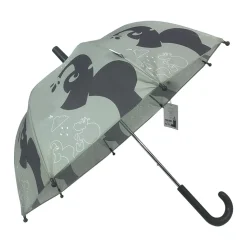 Paraply med elefantprint sage green