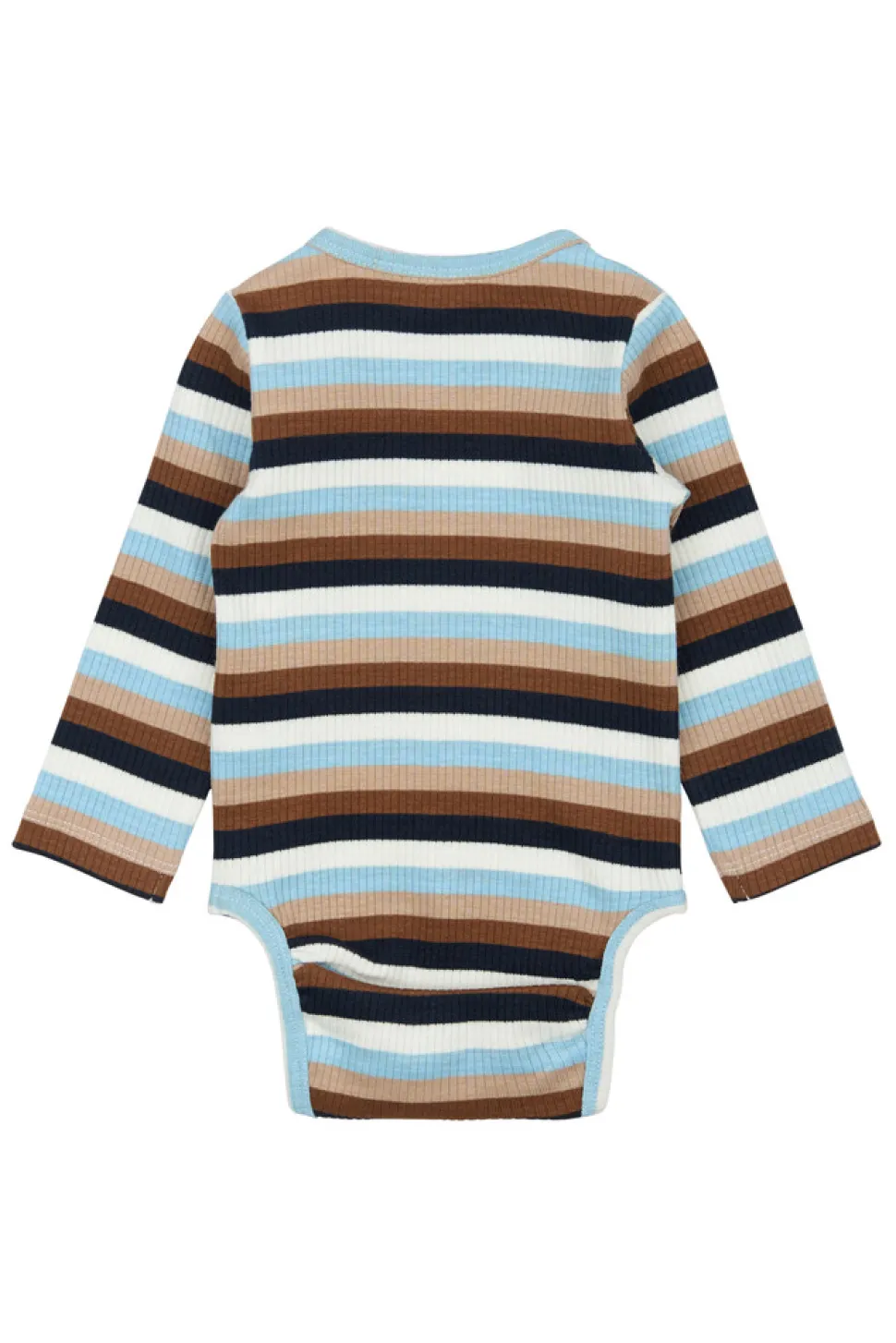 Park Rib Body langærmet - POWDERBLUE