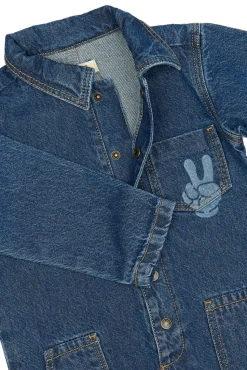 Parker Denim Buksedragt - BLUE DENIM