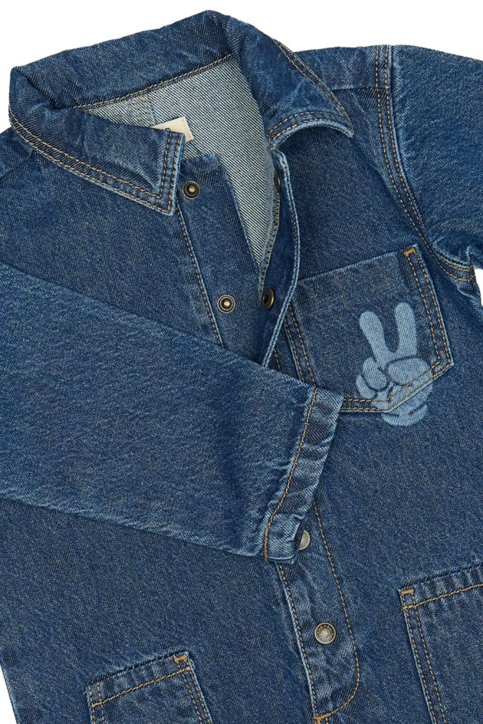 Parker Denim Buksedragt - BLUE DENIM