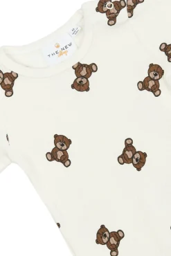 Paulo Rib Body langærmet - Cloud dancer