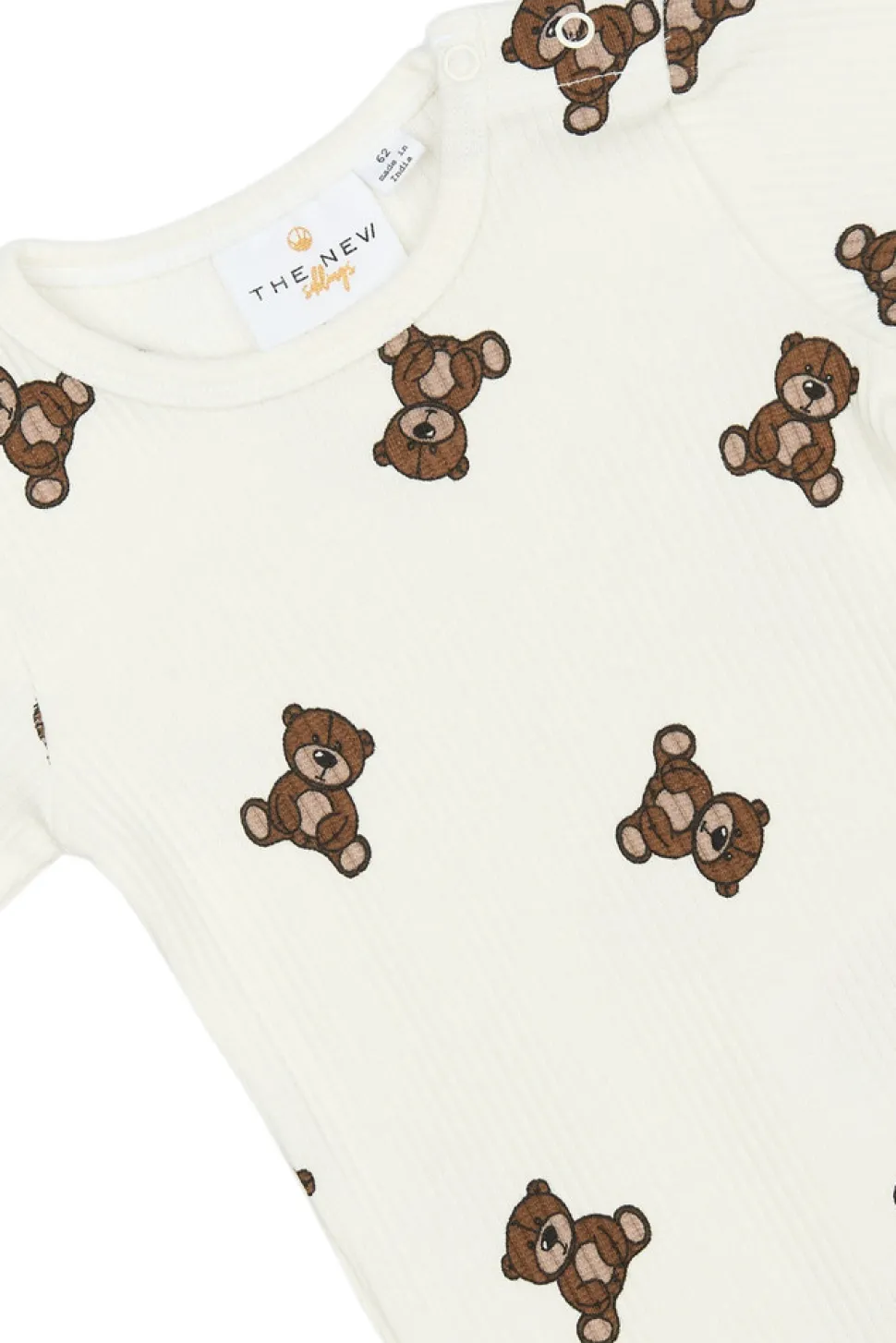 Paulo Rib Body langærmet - Cloud dancer