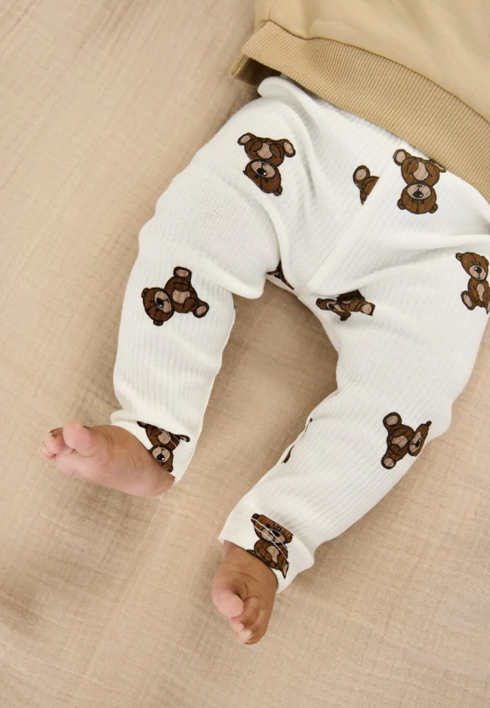 Paulo Rib Leggings - Cloud dancer