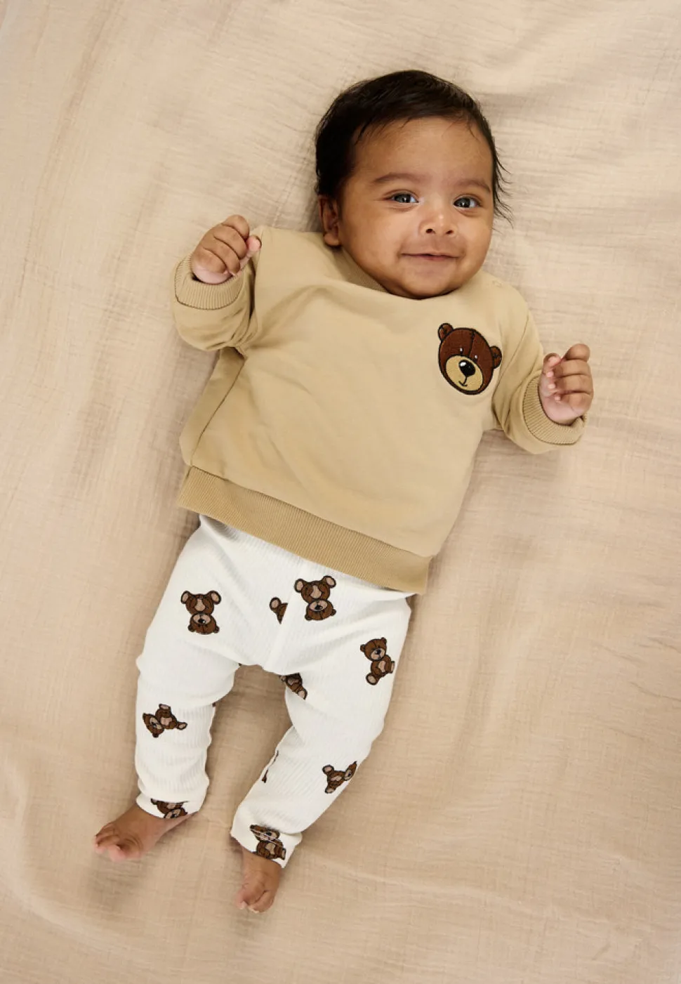 Paulo Rib Leggings - Cloud dancer