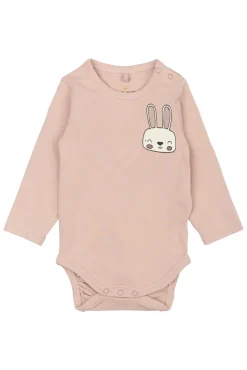 Penelope Body langærmet - ADOBE ROSE