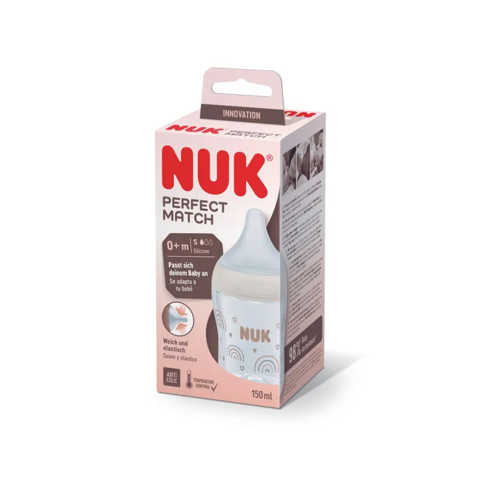 Perfect Match PP sutteflaske 150 ml - Rainbow