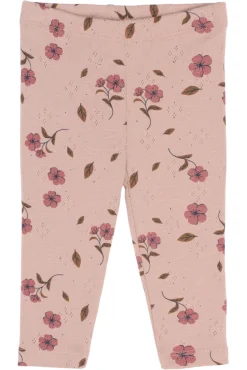 Picole Pointelle Leggings - Adobe rose