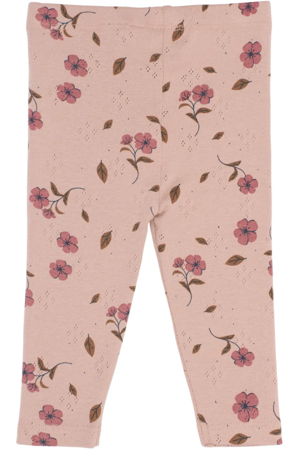 Picole Pointelle Leggings - Adobe rose