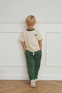 Pinstripe Sweatbukser - 690000266