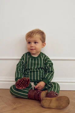 Pinstripe Sweatbukser - 690000266