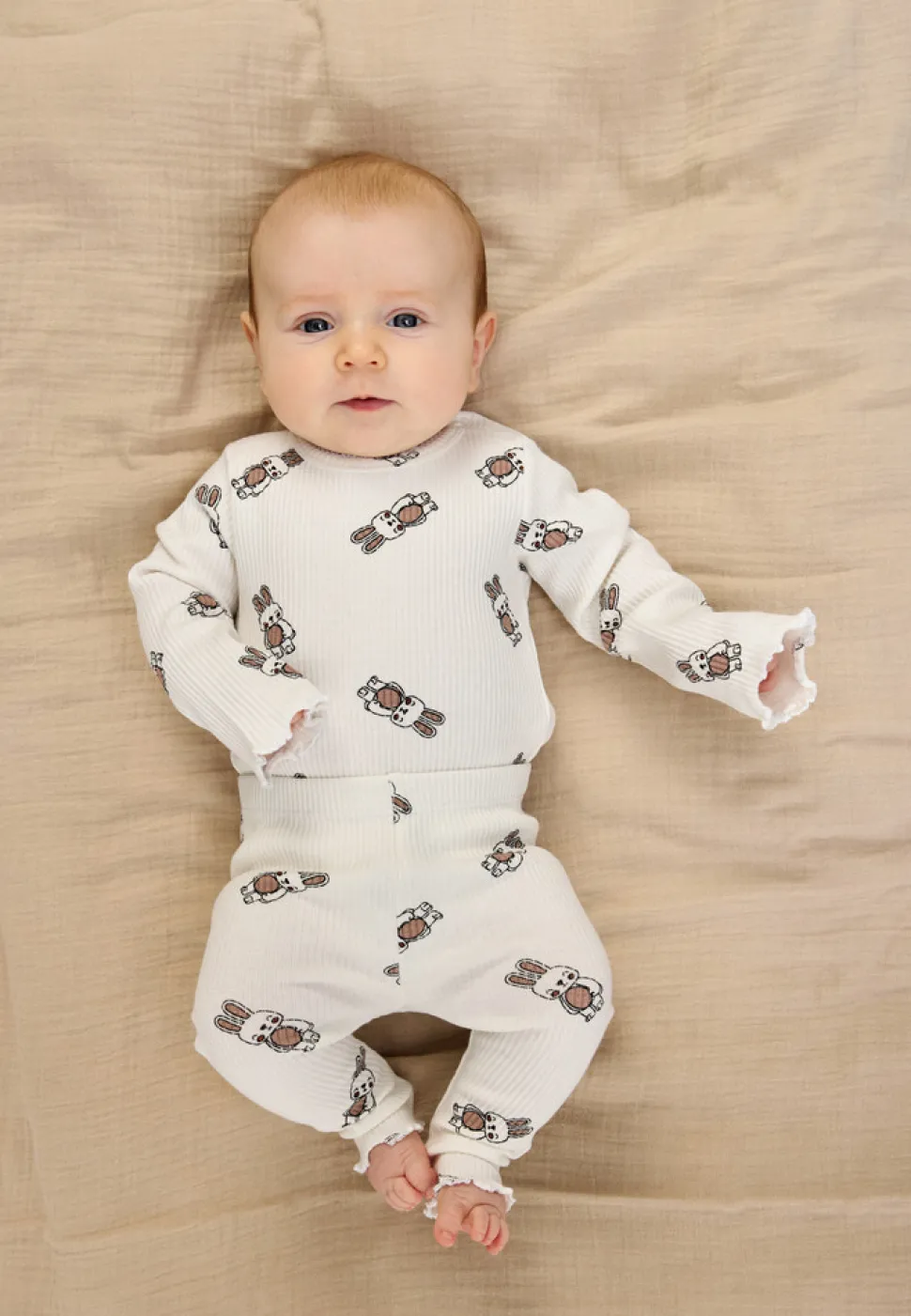 Pippa Rib Leggings - Cloud dans