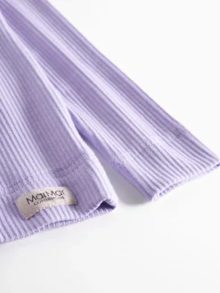 Plain Bluse - Soft lavender