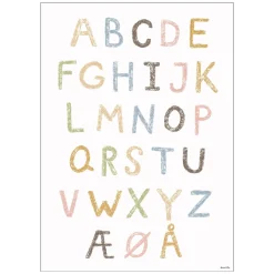 Plakat - ABC Kridt A3