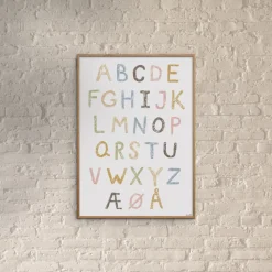 Plakat - ABC Kridt A3