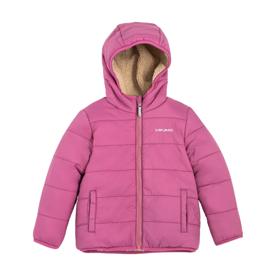 Playtime Reversible jakke - Plum