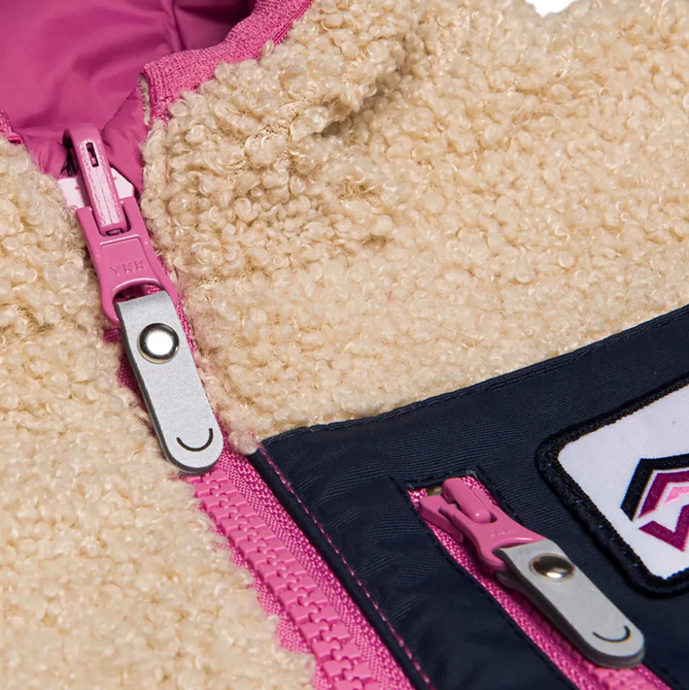 Playtime Reversible jakke - Plum