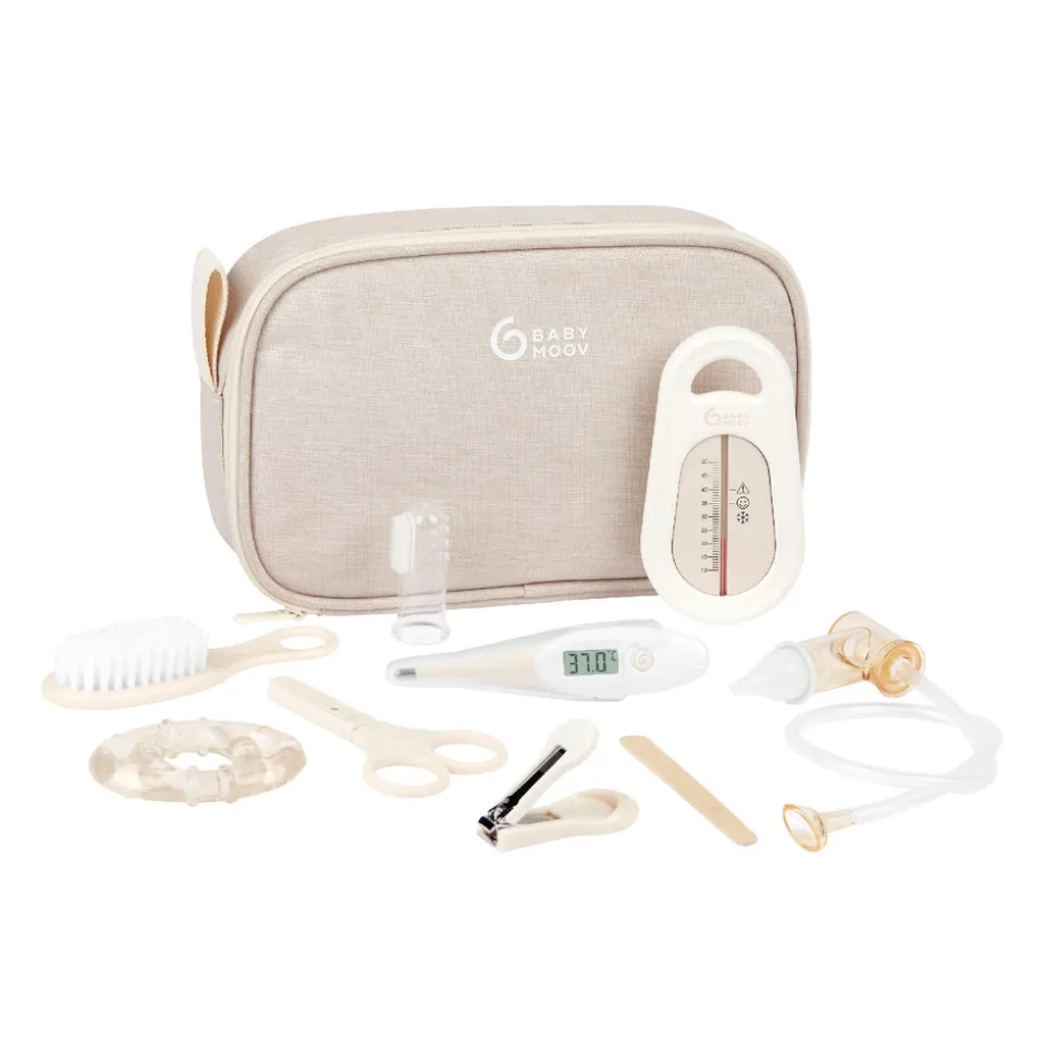 Plejesæt til baby - sand