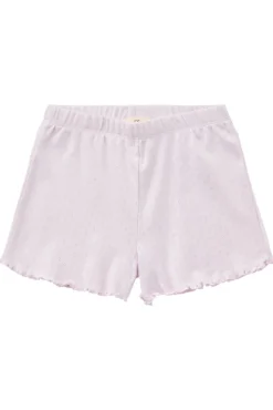 Pointelle shorts - LAVENDER