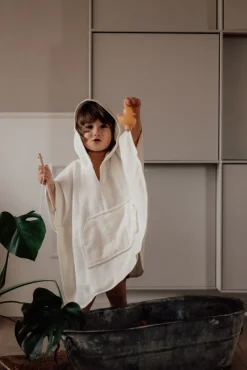 Poncho - Vanilla Cream - Oeko-Tex